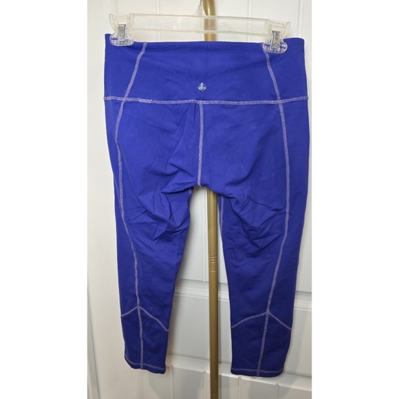 Prana Purple Capri Leggings Womens Small - Picture 2 of 3